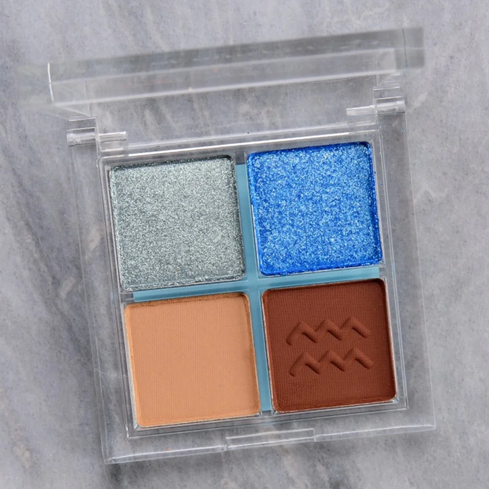 COLOURPOP Crystal Clear Aquarius Pressed Powder Palette Quad Eyeshadow NEW